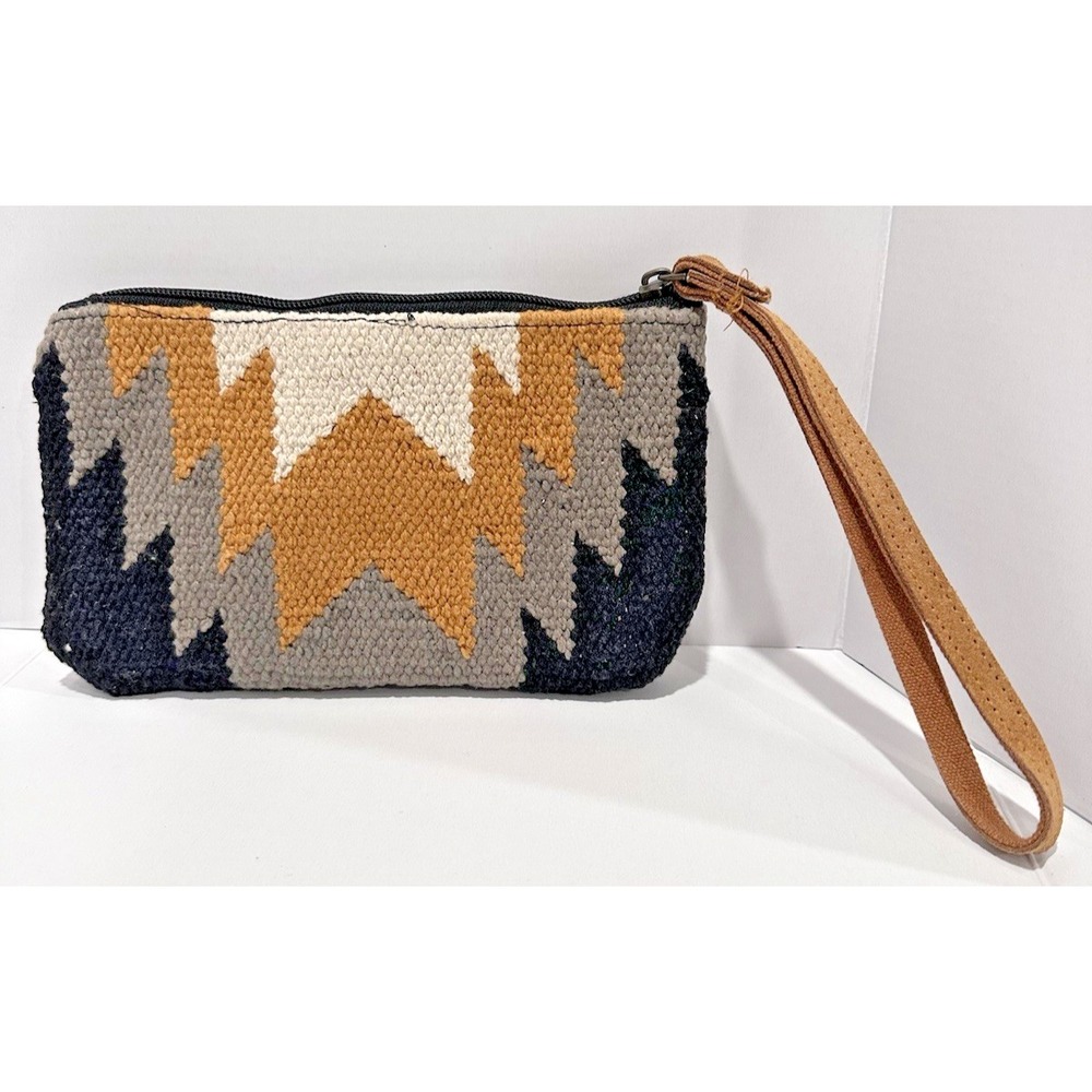 Panache Camel Aztec Western Pattern Multicolor Wr… - image 1